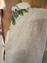 INJIRI HERBARIUM 33 SHIRT DRESS