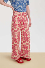 LISA CORTI BURMA PANTS IN NAOSHIMA FUXIA
