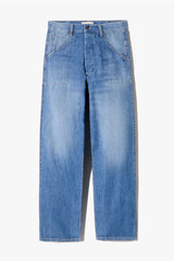 NILI LOTAN WHITNEY DENIM PANT IN DELANCEY