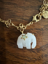 PRE-OWNED SARA LASHAY BABY HATHI MIRTHA BRACELET RRP £285