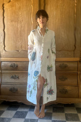 INJIRI HERBARIUM 33 SHIRT DRESS