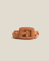 NAGUISA BRAIDED LEATHER BELT