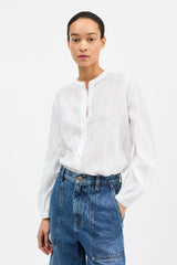 SKALL STUDIO VITA BLOUSE IN OPTIC WHITE