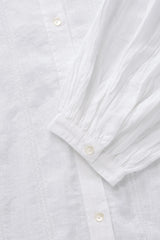 SKALL STUDIO VITA BLOUSE IN OPTIC WHITE