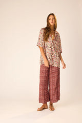 NATALIE MARTIN KEVIN SHIRT IN WILDFLOWER SPICE