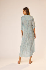 NATALIE MARTIN LULU DRESS IN DELPHI SKY