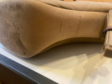 CATE BLANCHETT PRE-OWNED - Burberry Twill Ankle Boot SOLD