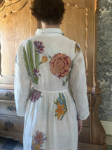 INJIRI HERBARIUM 33 SHIRT DRESS