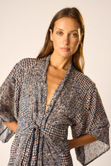 NATALIE MARTIN SARAH DRESS IN DELPHI INK