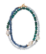 PRE-OWNED LIZZIE FORTUNATO NECKLACE IN PEACOCK RRP £395