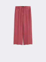 WEEKEND MAX MARA COTTON & LINEN PANTS