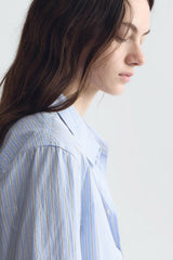 NILI LOTAN RAPHAEL CLASSIC SHIRT IN CIEL SKY