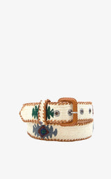 LA MANSA BELT IN BLANCO