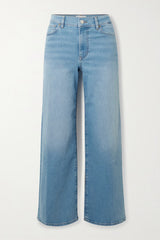 FRAME LE SLIM PALAZZO MID-RISE JEANS IN HONEYMOON