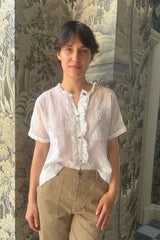 INJIRI HERBARIUM 100 Hand EMBROIDERED BLOUSE