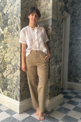 INJIRI HERBARIUM 100 Hand EMBROIDERED BLOUSE