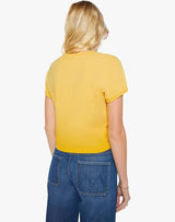 MOTHER THE ITTY BITTY RINGER JERSEY T-SHIRT