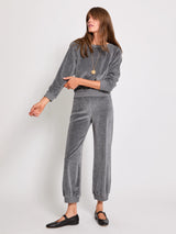 SUZIE KONDI TOSK PANTS IN CHARCOAL HEATHER
