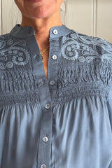 Maison Hotel Gongora blouse in blue