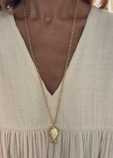SARA LASHAY LONG RAANI necklace