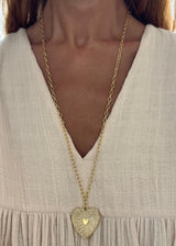 SARA LASHAY DEL HEART NECKLACE