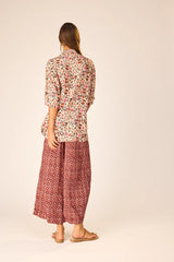 NATALIE MARTIN KEVIN SHIRT IN WILDFLOWER SPICE