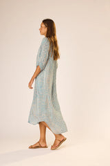 NATALIE MARTIN LULU DRESS IN DELPHI SKY