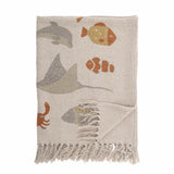 RECYCLED COTTON SEA THROW