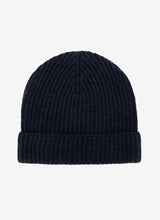 BRORA Cashmere Hat in French Navy